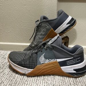 Nike Metcon 8 Training Shoes - Gray and Black